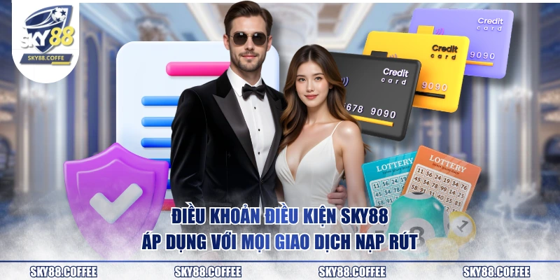 Điều khoản điều kiện SKY88 áp dụng với mọi giao dịch nạp rút