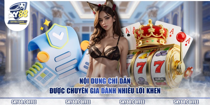 Nội dung chỉ dẫn được chuyên gia dành nhiều lời khen